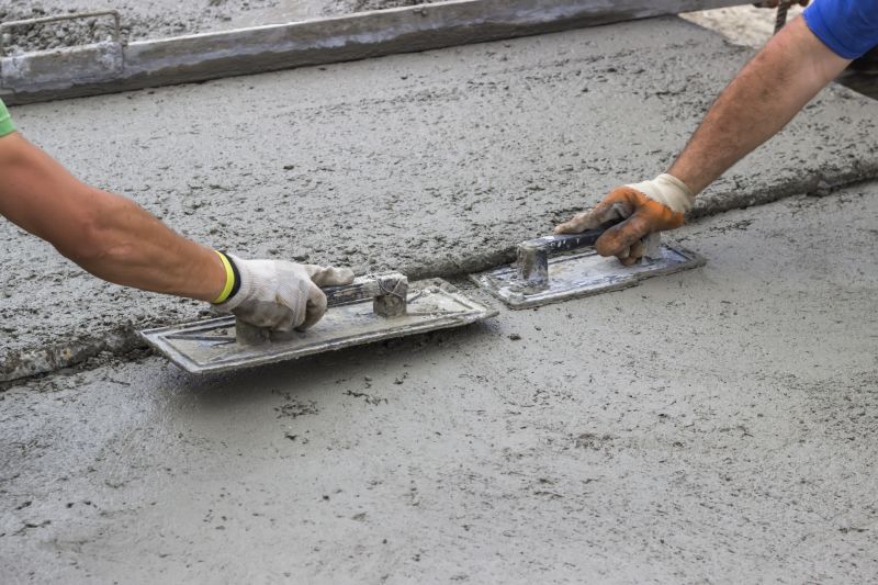Cement Overlay Installation