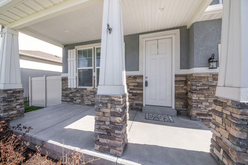 Porch Stamping detail